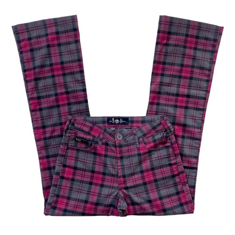 Vintage 90s Hipster Sparkly Plaid Pants 💅